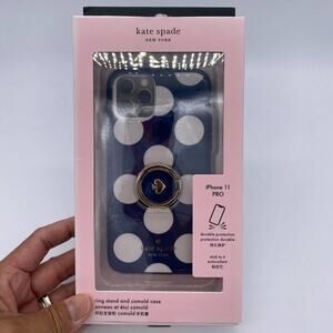 Kate Spade Polka Dot Ring Stand IPhone 11Pro Case